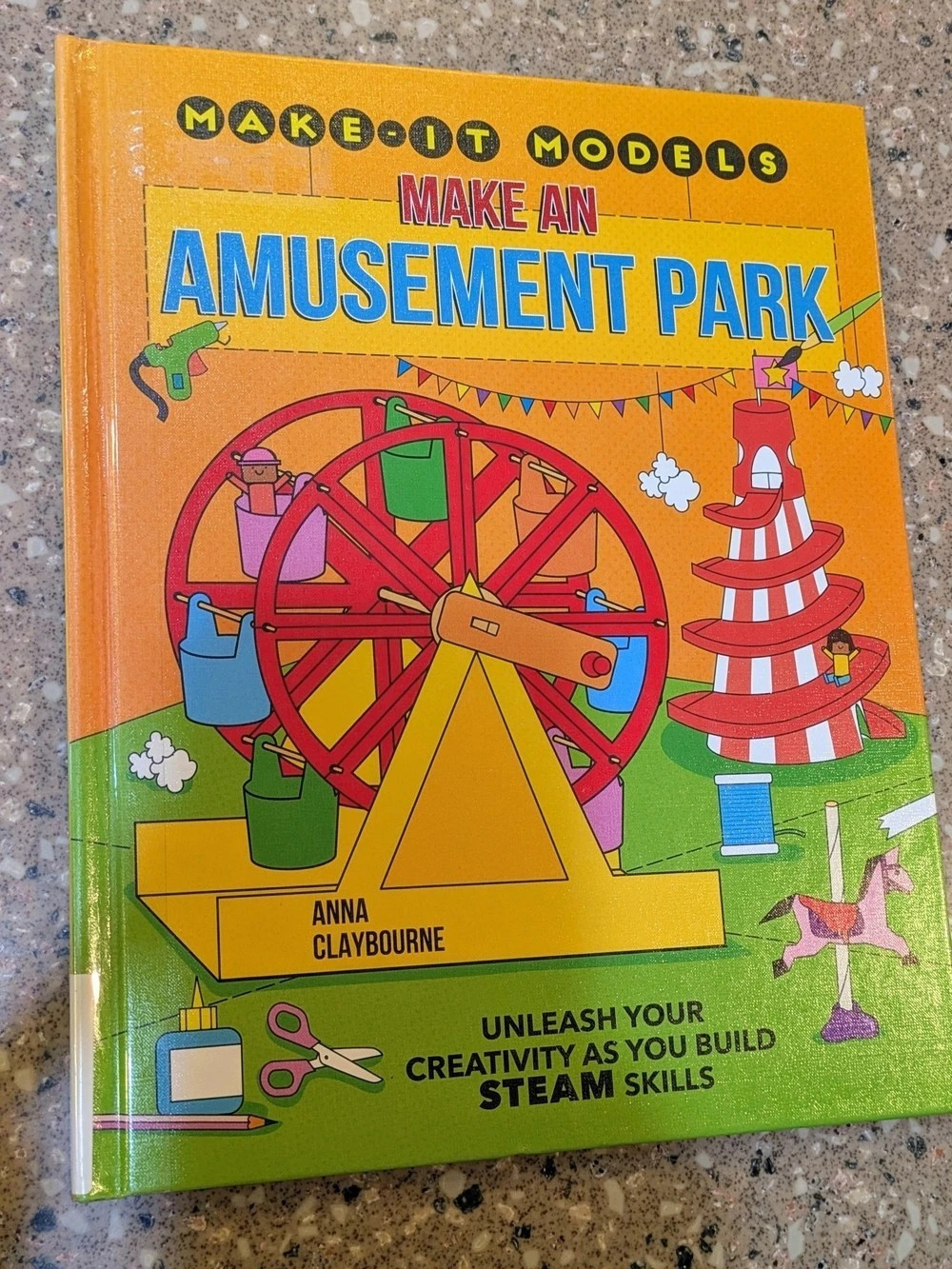 Makebook Models Make an Amusement Park Activity Book